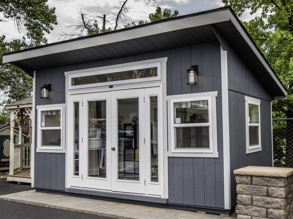 Single Slant shed
